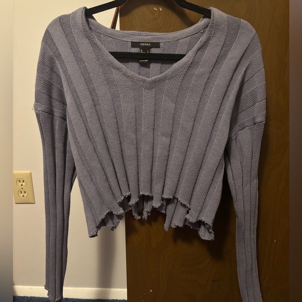 Cropped sweater